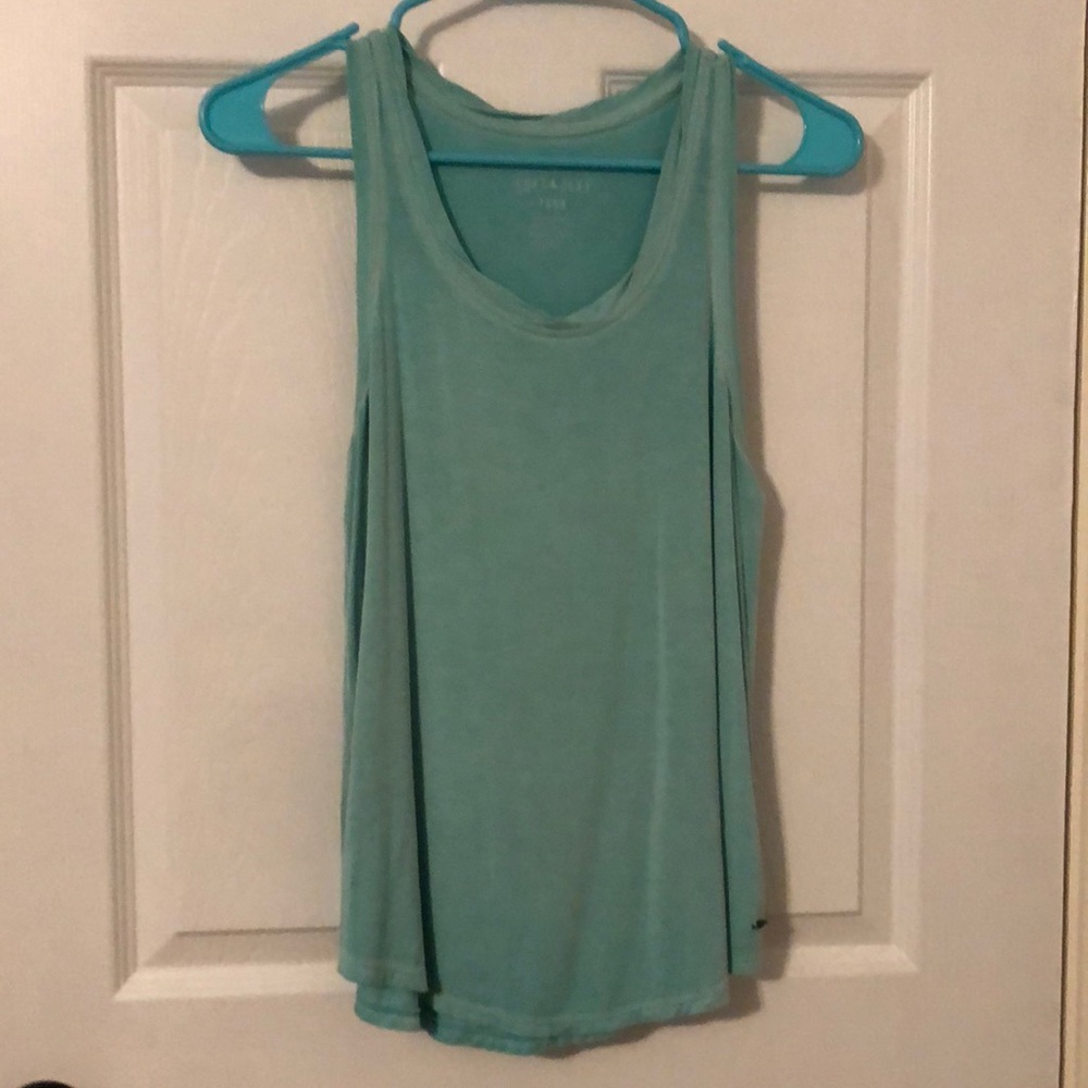 5 for $20! Aqua blue tank